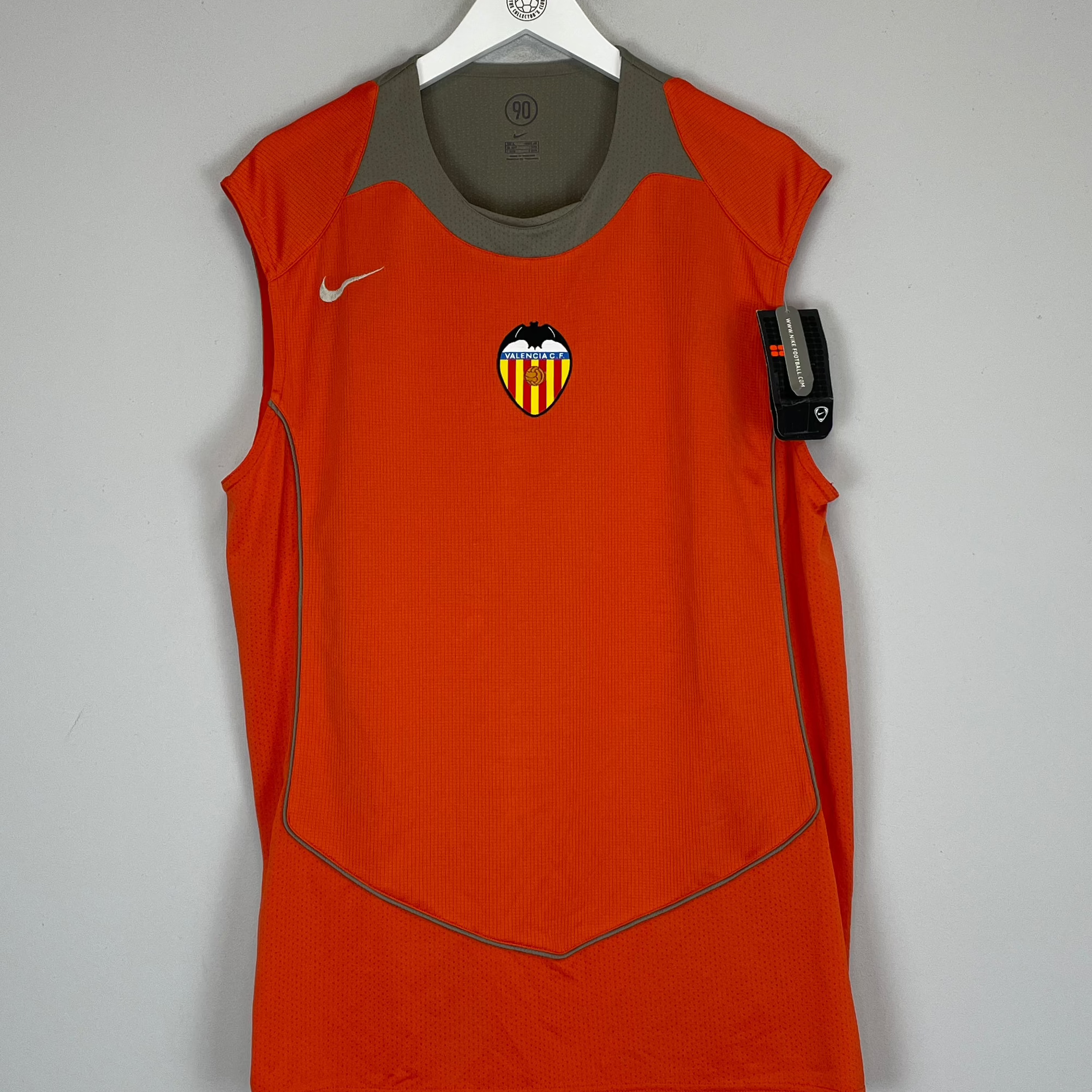 2005/06 VALENCIA *BNWT* TRAINING VEST (XL) NIKE – Cult Kits