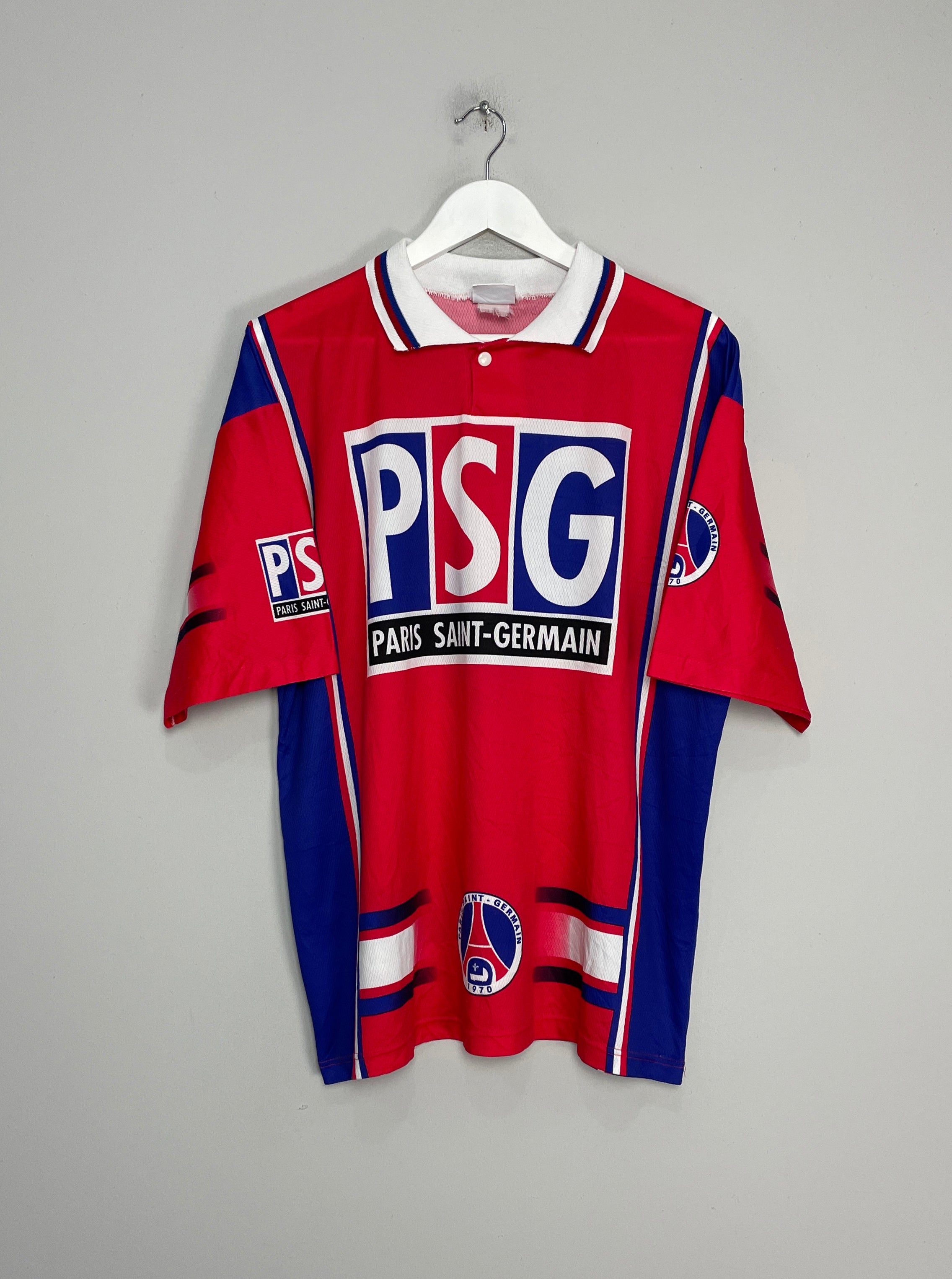 Shop 1996/97 PSG TRAINING SHIRT (M) OM, classic football shirts, vintage football shirts & retro soccer jerseys at Cult Kits