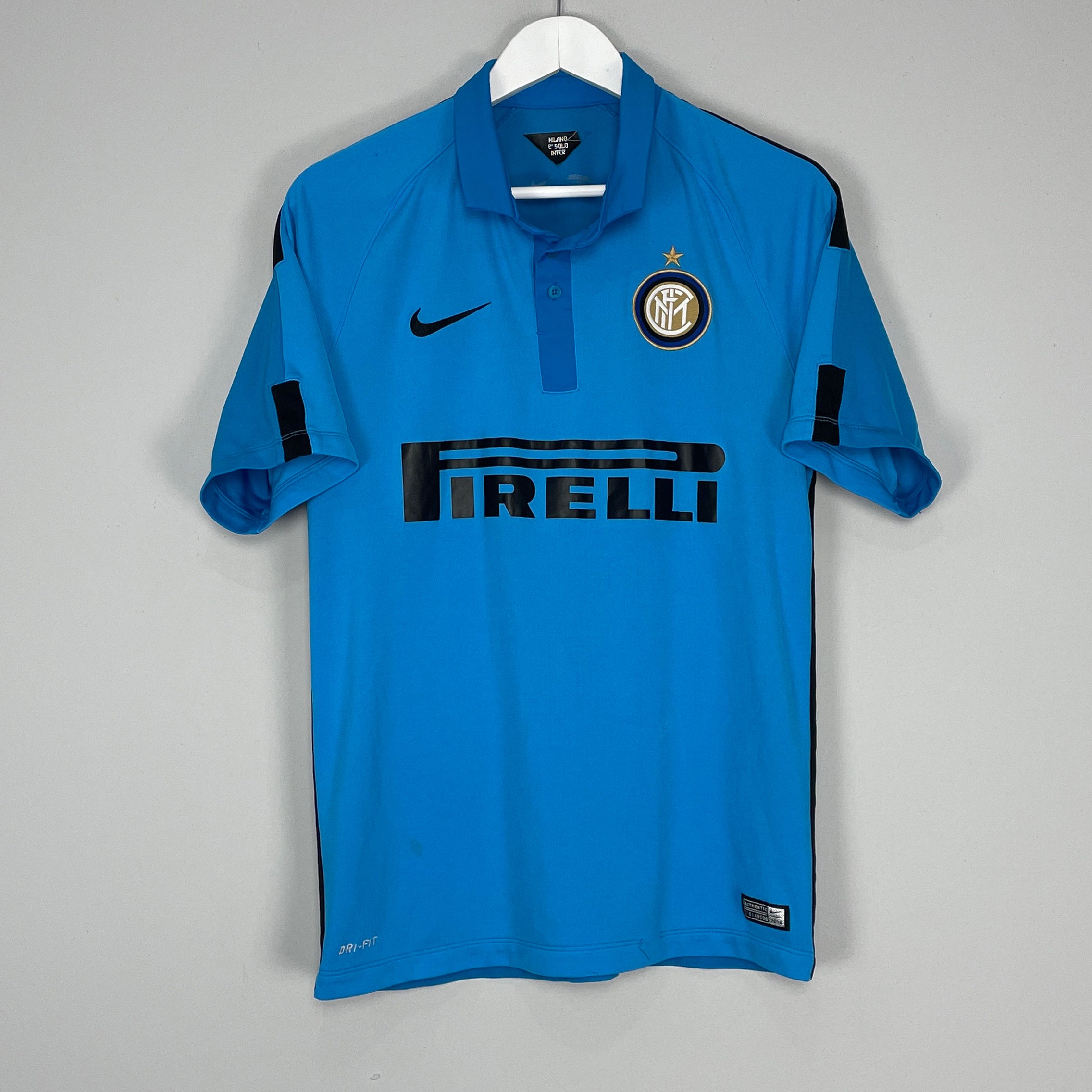 Shop 2014/15 INTER MILAN THIRD SHIRT (M) NIKE, classic football shirts, vintage football shirts & retro soccer jerseys at Cult Kits