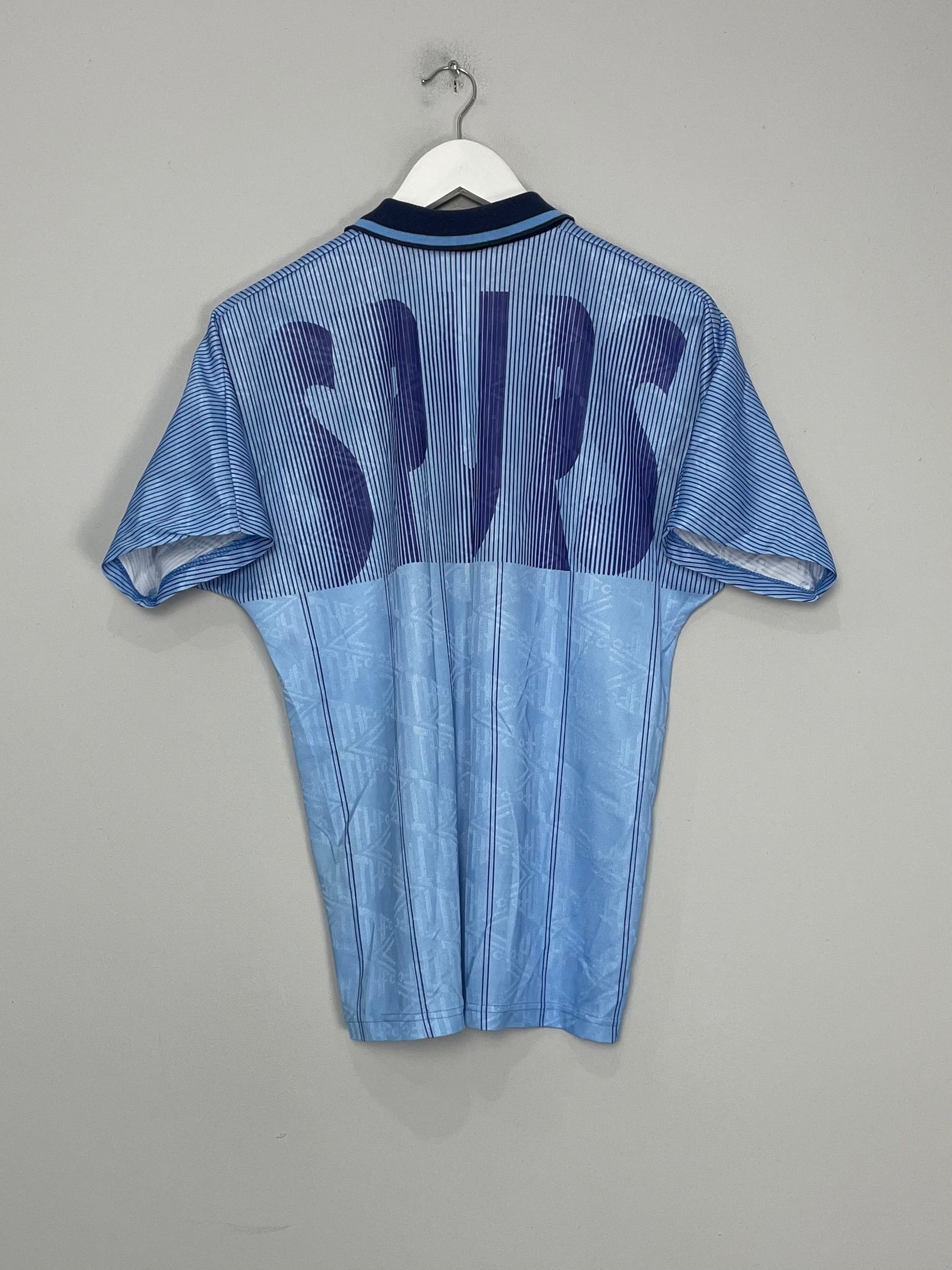 Shop 1991/94 TOTTENHAM AWAY SHIRT (S) UMBRO, classic football shirts, vintage football shirts & retro soccer jerseys at Cult Kits