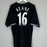 Shop 2003/05 MANCHESTER UNITED KEANE #16 *STAND UP TO RACISM* AWAY SHIRT (XL) NIKE, classic football shirts, vintage football shirts & retro soccer jerseys at Cult Kits