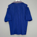 Shop 1996/97 RANGERS HOME SHIRT (L) ADIDAS, classic football shirts, vintage football shirts & retro soccer jerseys at Cult Kits
