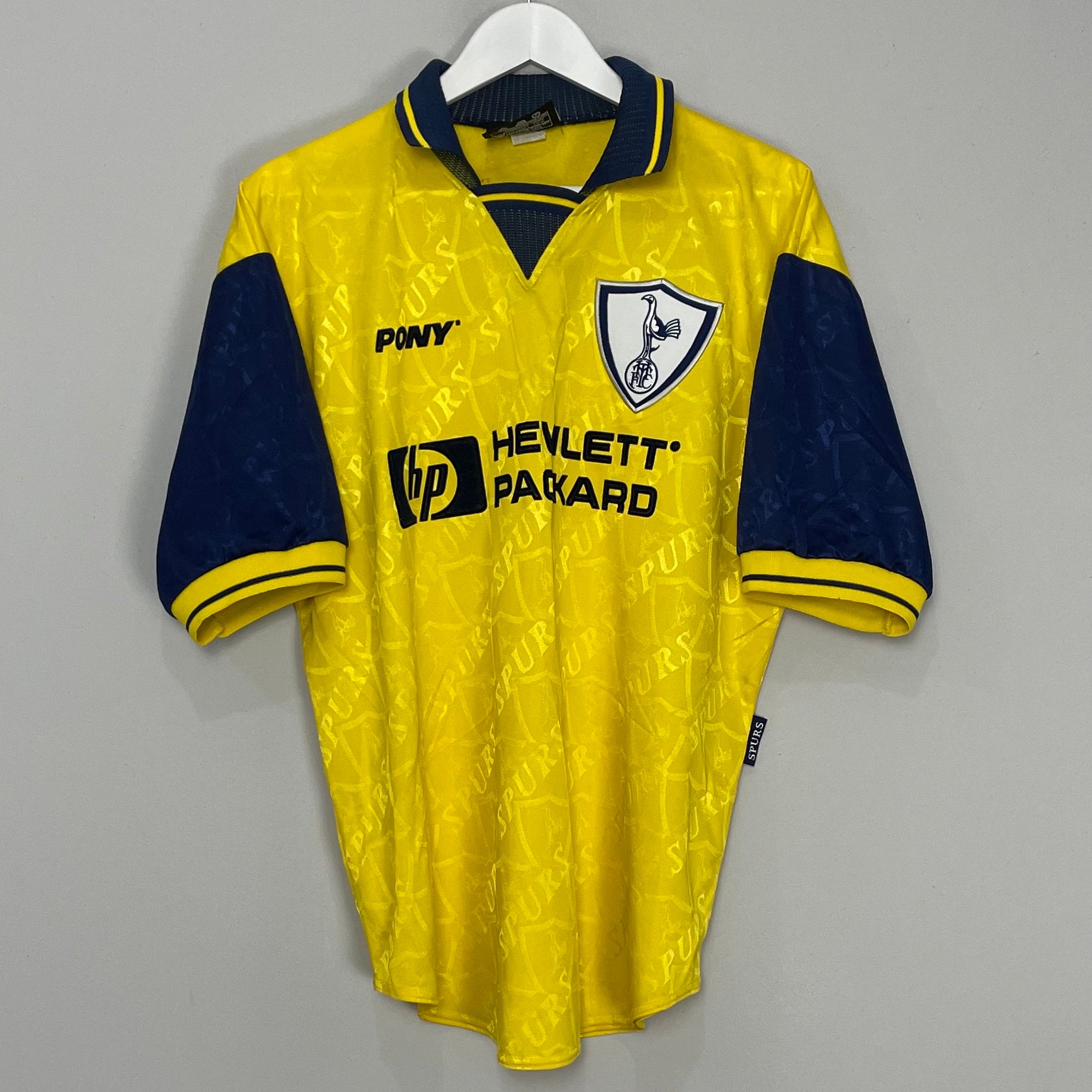 Shop 1995/97 TOTTENHAM THIRD SHIRT (L) PONY, classic football shirts, vintage football shirts & retro soccer jerseys at Cult Kits