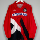 1993/94 EINTRACHT FRANKFURT *SIGNED* L/S HOME SHIRT (XL) PUMA