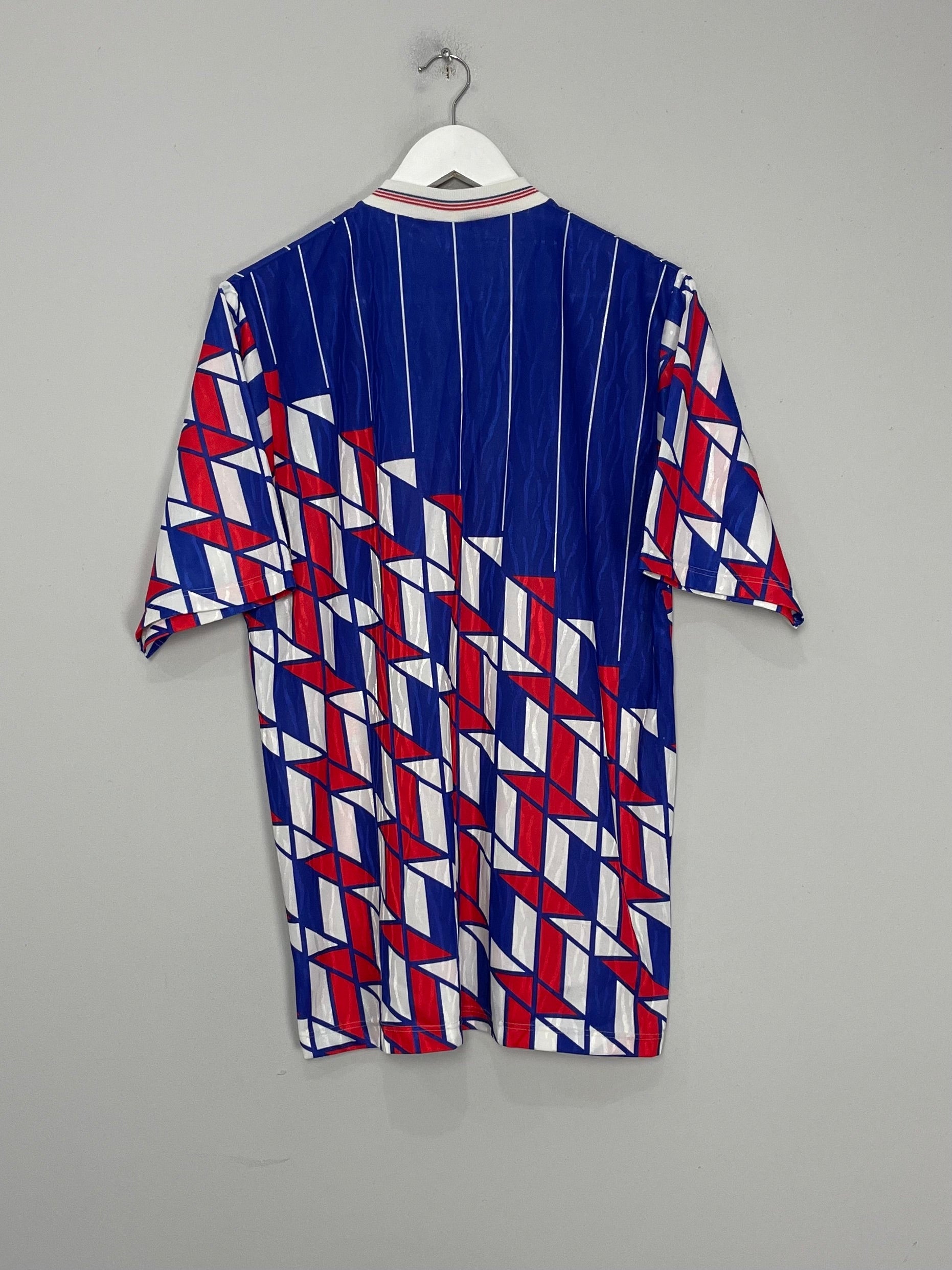 Shop 1989/90 AJAX AWAY SHIRT (L) UMBRO, classic football shirts, vintage football shirts & retro soccer jerseys at Cult Kits