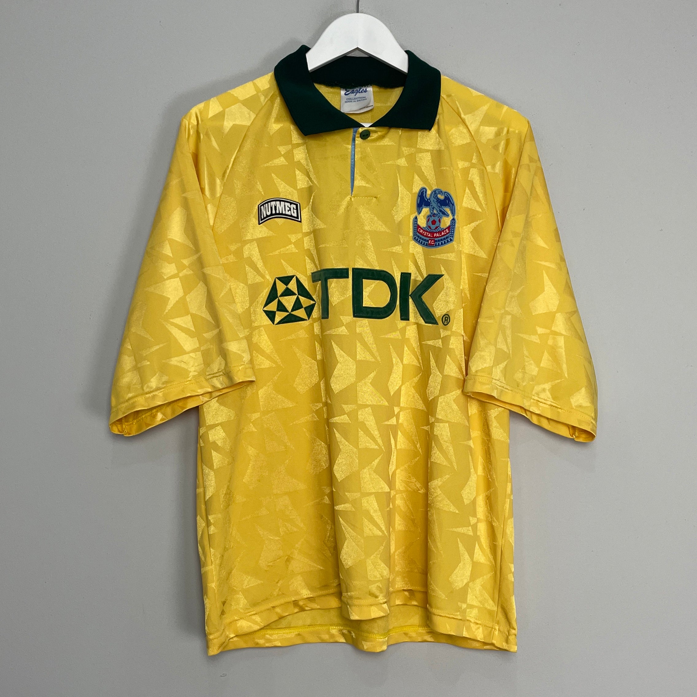 Shop 1994/96 CRYSTAL PALACE AWAY SHIRT (L) NUTMEG, classic football shirts, vintage football shirts & retro soccer jerseys at Cult Kits