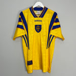 1996/98 SWEDEN HOME SHIRT (L) ADIDAS