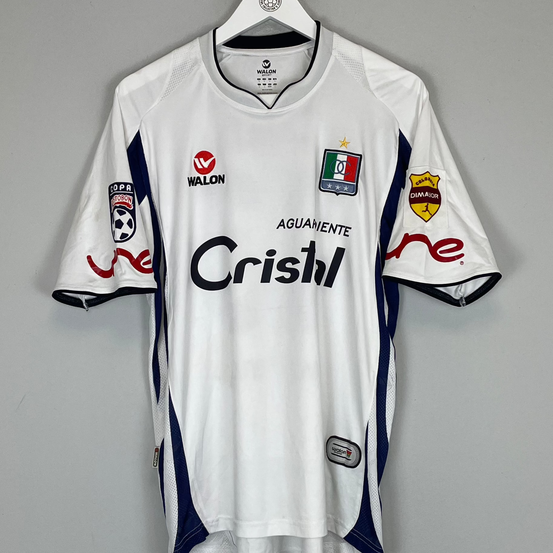 Shop 2010/11 ONCE CALDAS #23 HOME SHIRT (L) WALON, classic football shirts, vintage football shirts & retro soccer jerseys at Cult Kits