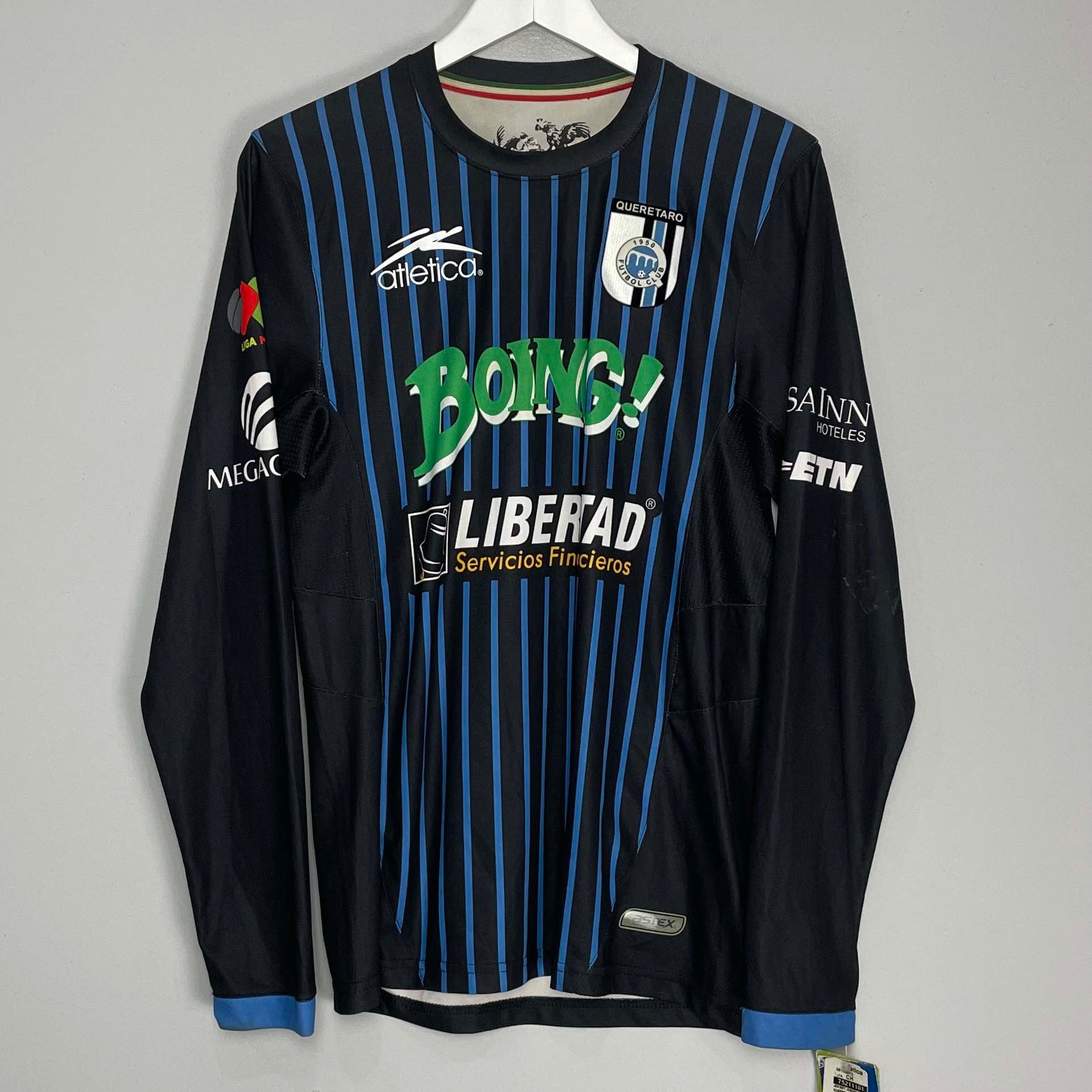 Shop 2012/13 QUERETARO *BNWT* L/S HOME SHIRT (S) ATLETICA, classic football shirts, vintage football shirts & retro soccer jerseys at Cult Kits