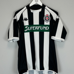 Shop 2003/04 PARTIZAN HOME SHIRT (L) KAPPA, classic football shirts, vintage football shirts & retro soccer jerseys at Cult Kits