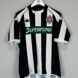 Shop 2003/04 PARTIZAN HOME SHIRT (L) KAPPA, classic football shirts, vintage football shirts & retro soccer jerseys at Cult Kits