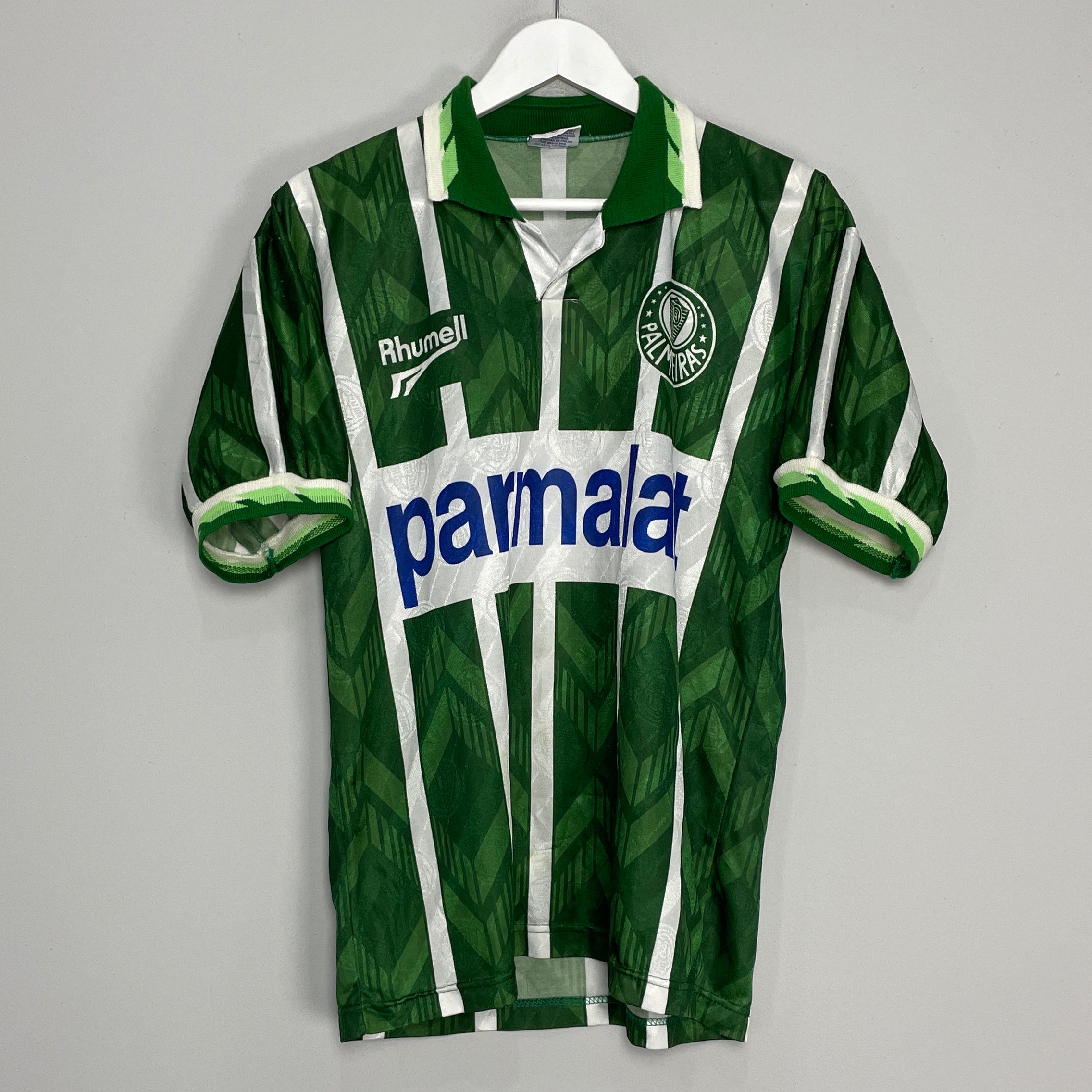 Shop 1994/96 PALMEIRAS #10 HOME SHIRT (M) RHUMMEL, classic football shirts, vintage football shirts & retro soccer jerseys at Cult Kits