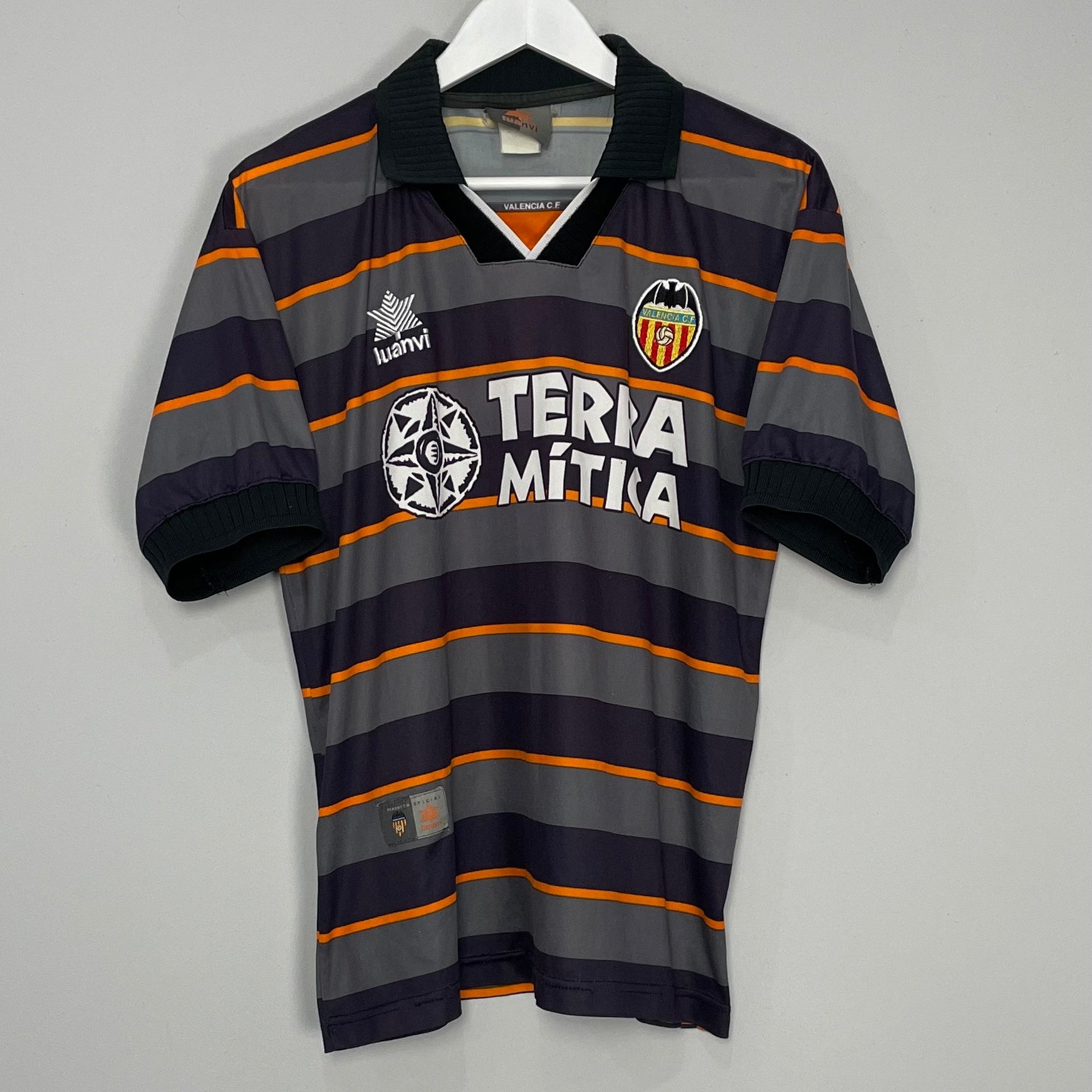 Shop 1999/00 VALENCIA THIRD SHIRT (M) LUANVI, classic football shirts, vintage football shirts & retro soccer jerseys at Cult Kits