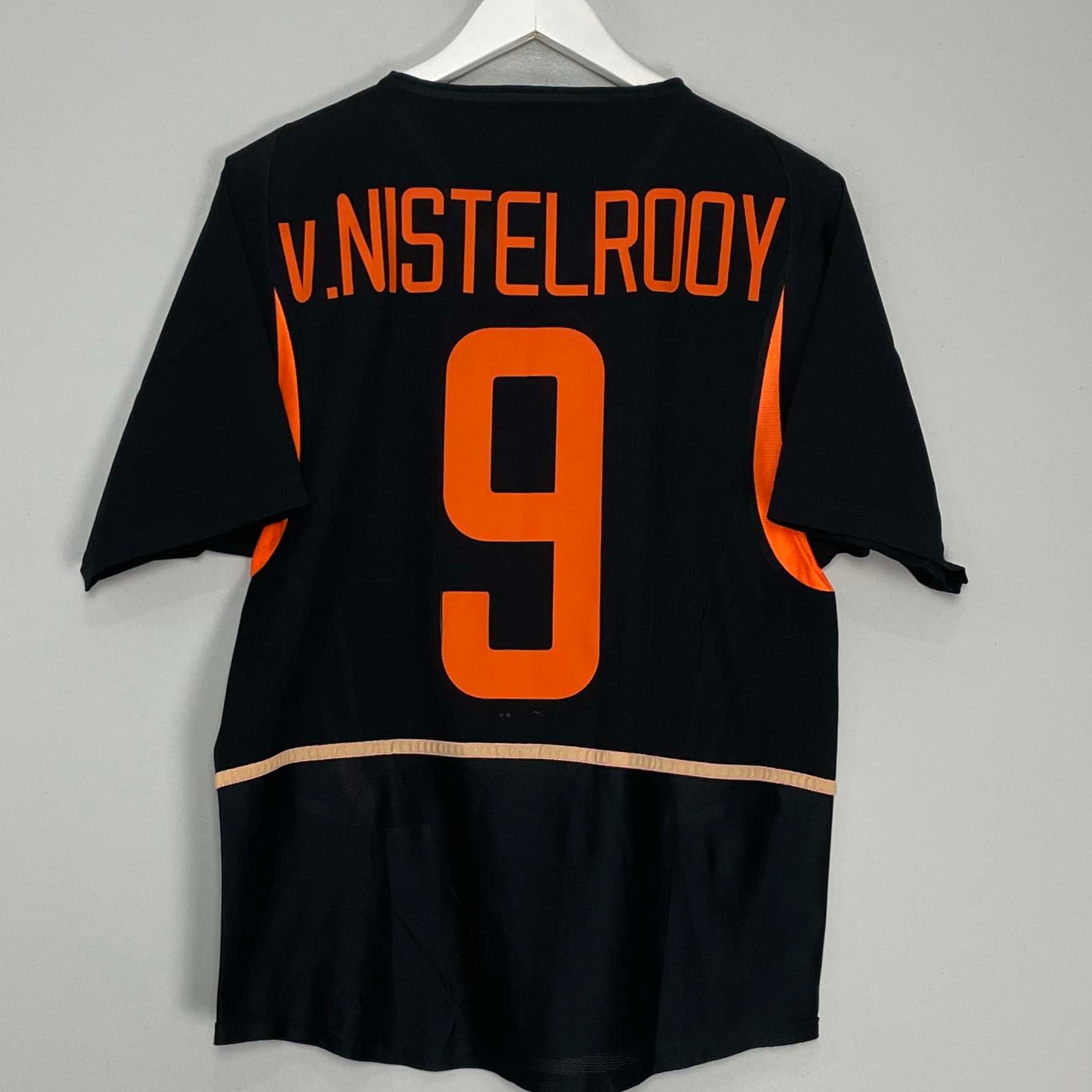 Shop 2002/04 NETHERLANDS V.NISTELROOY #9 AWAY SHIRT (S) NIKE, classic football shirts, vintage football shirts & retro soccer jerseys at Cult Kits