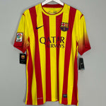 Shop 2013/15 BARCELONA ALEXIS #9 *BNWT* AWAY SHIRT (L) NIKE, classic football shirts, vintage football shirts & retro soccer jerseys at Cult Kits