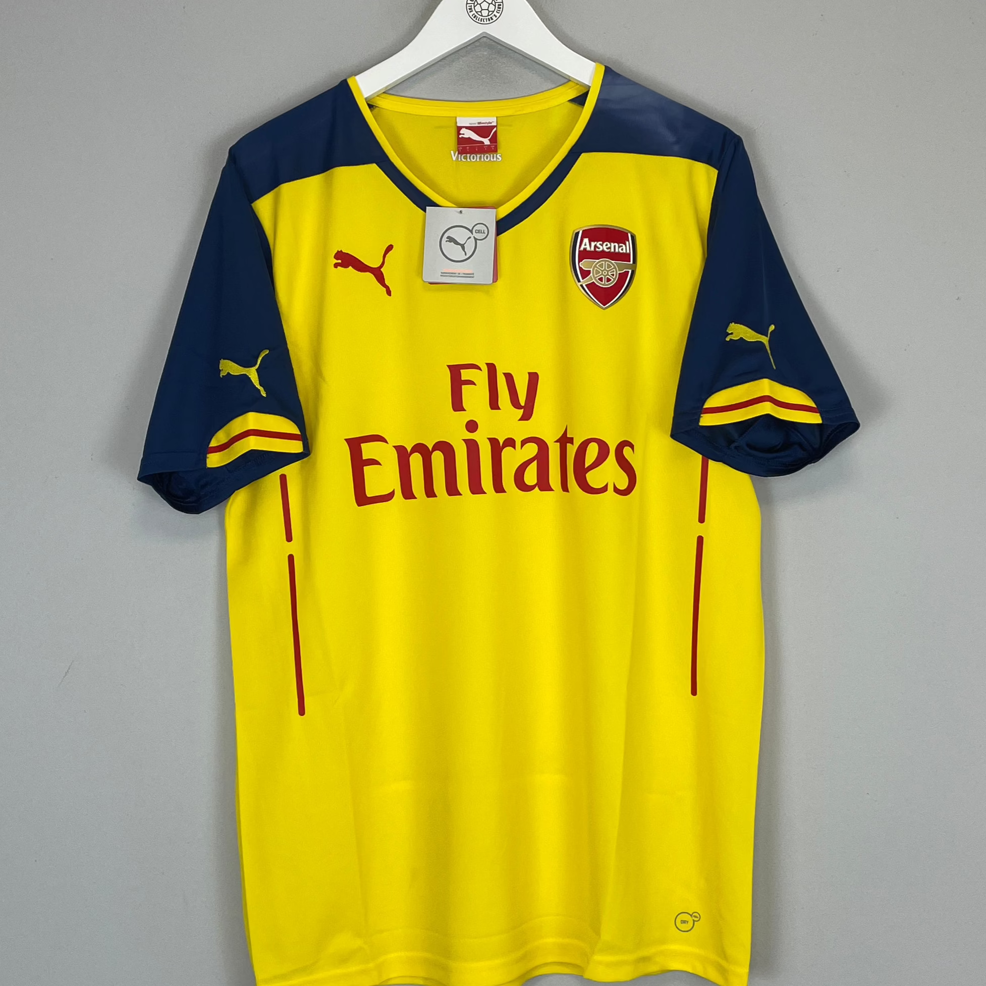 Shop 2014/15 ARSENAL *BNWT* AWAY SHIRT (L) PUMA, classic football shirts, vintage football shirts & retro soccer jerseys at Cult Kits
