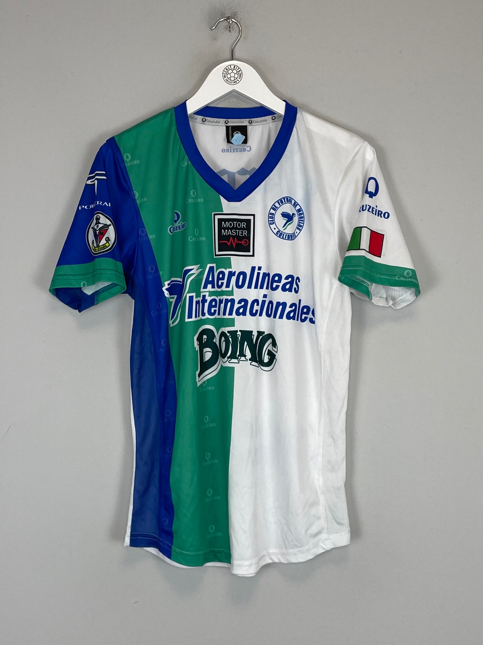 Shop 2002/03 COLIBRIES DE MORELOS HOME SHIRT (M) CRUZEIRO, classic football shirts, vintage football shirts & retro soccer jerseys at Cult Kits
