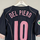 Shop 2004/05 JUVENTUS DEL PIERO #10 AWAY SHIRT (M) NIKE, classic football shirts, vintage football shirts & retro soccer jerseys at Cult Kits