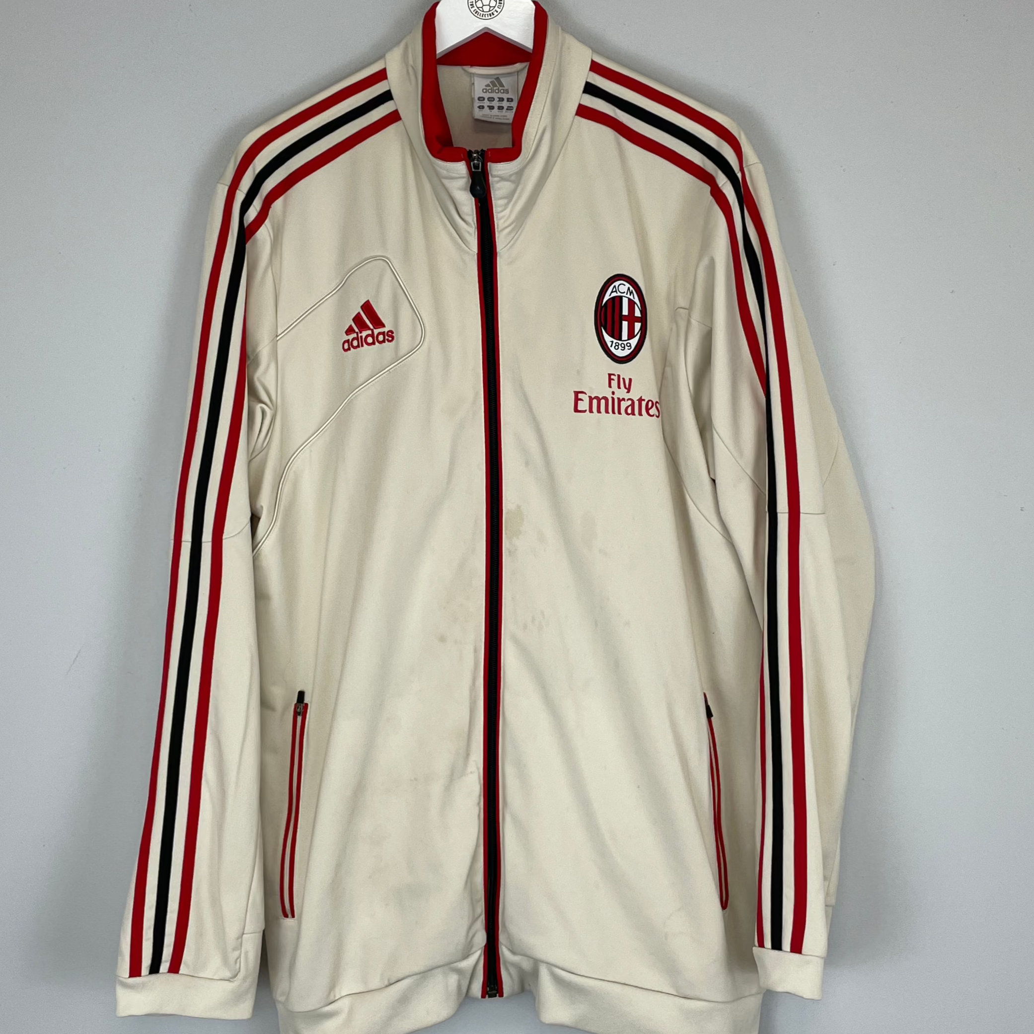 2012/13 AC MILAN TRACK JACKET (XL) ADIDAS – Cult Kits