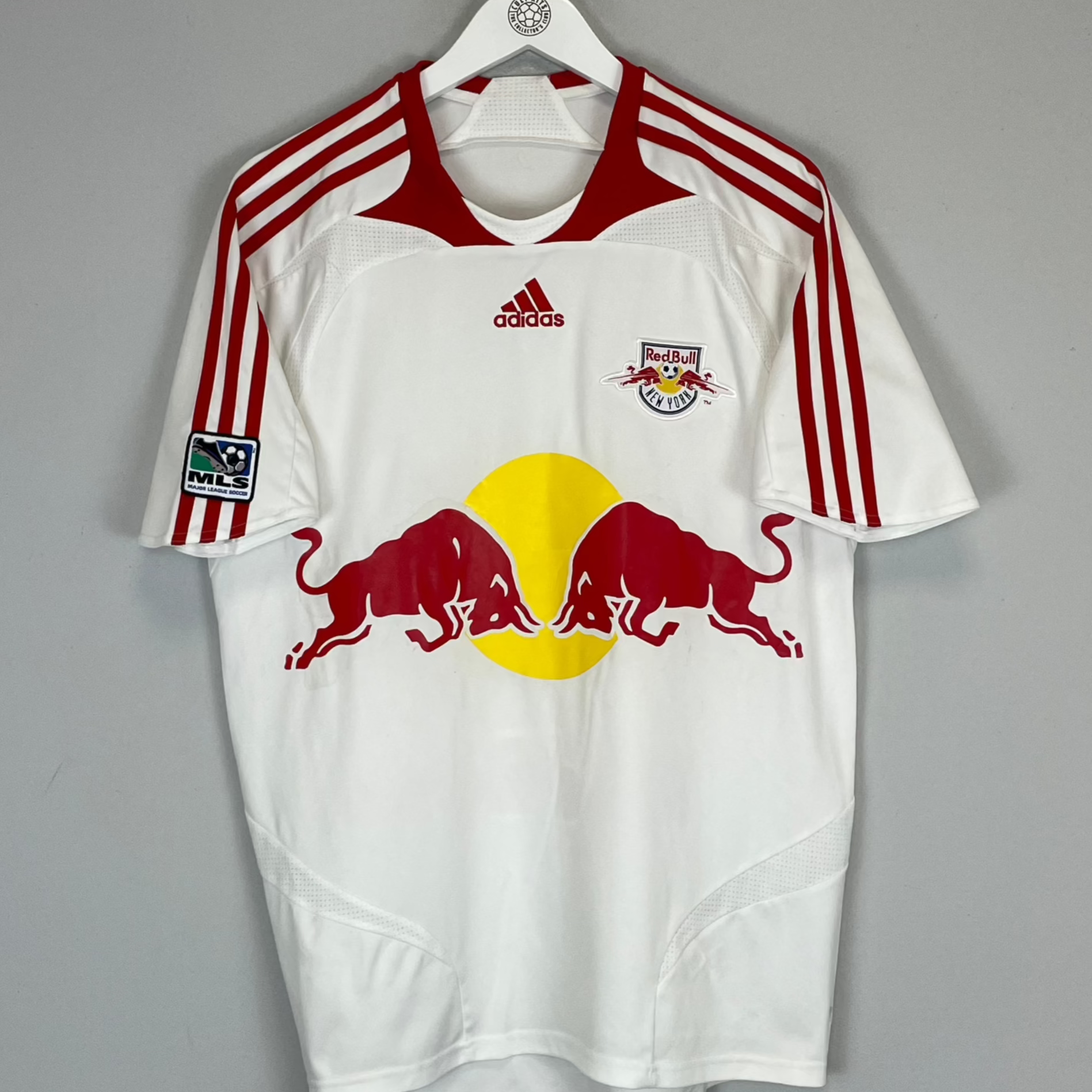 Shop 2007/08 RED BULL SALZBURG HOME SHIRT (M) ADIDAS, classic football shirts, vintage football shirts & retro soccer jerseys at Cult Kits
