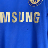 Shop 2012/13 CHELSEA HAZARD #17 E/L L/S HOME SHIRT (L) ADIDAS, classic football shirts, vintage football shirts & retro soccer jerseys at Cult Kits