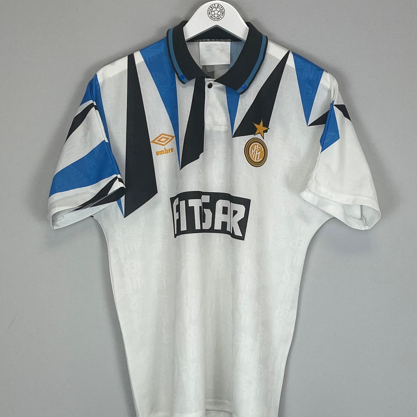 Shop 1991/92 INTER MILAN AWAY SHIRT (M) UMBRO, classic football shirts, vintage football shirts & retro soccer jerseys at Cult Kits