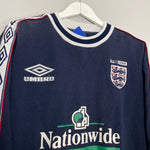 Shop 1999/00 ENGLAND JUMPER (L) UMBRO, classic football shirts, vintage football shirts & retro soccer jerseys at Cult Kits