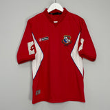Shop 2003/05 PANAMA HOME SHIRT (M) LOTTO, classic football shirts, vintage football shirts & retro soccer jerseys at Cult Kits