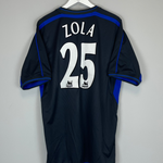 Shop 2002/04 CHELSEA ZOLA #25 AWAY SHIRT (XL) UMBRO, classic football shirts, vintage football shirts & retro soccer jerseys at Cult Kits