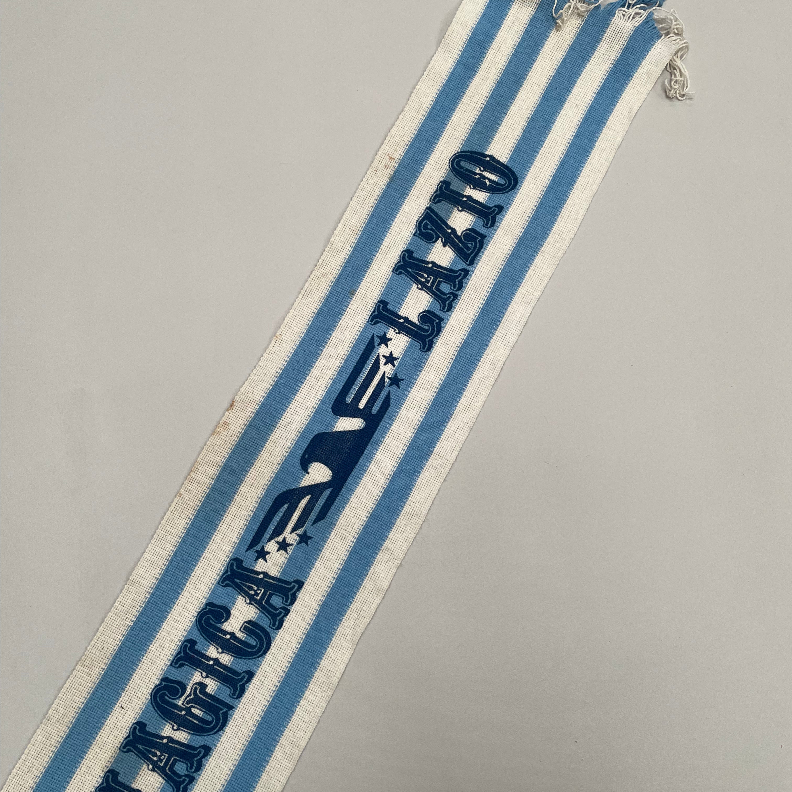 Shop 1980'S LAZIO SCARF, classic football shirts, vintage football shirts & retro soccer jerseys at Cult Kits