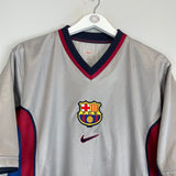 1999/01 BARCELONA AWAY SHIRT (L) NIKE