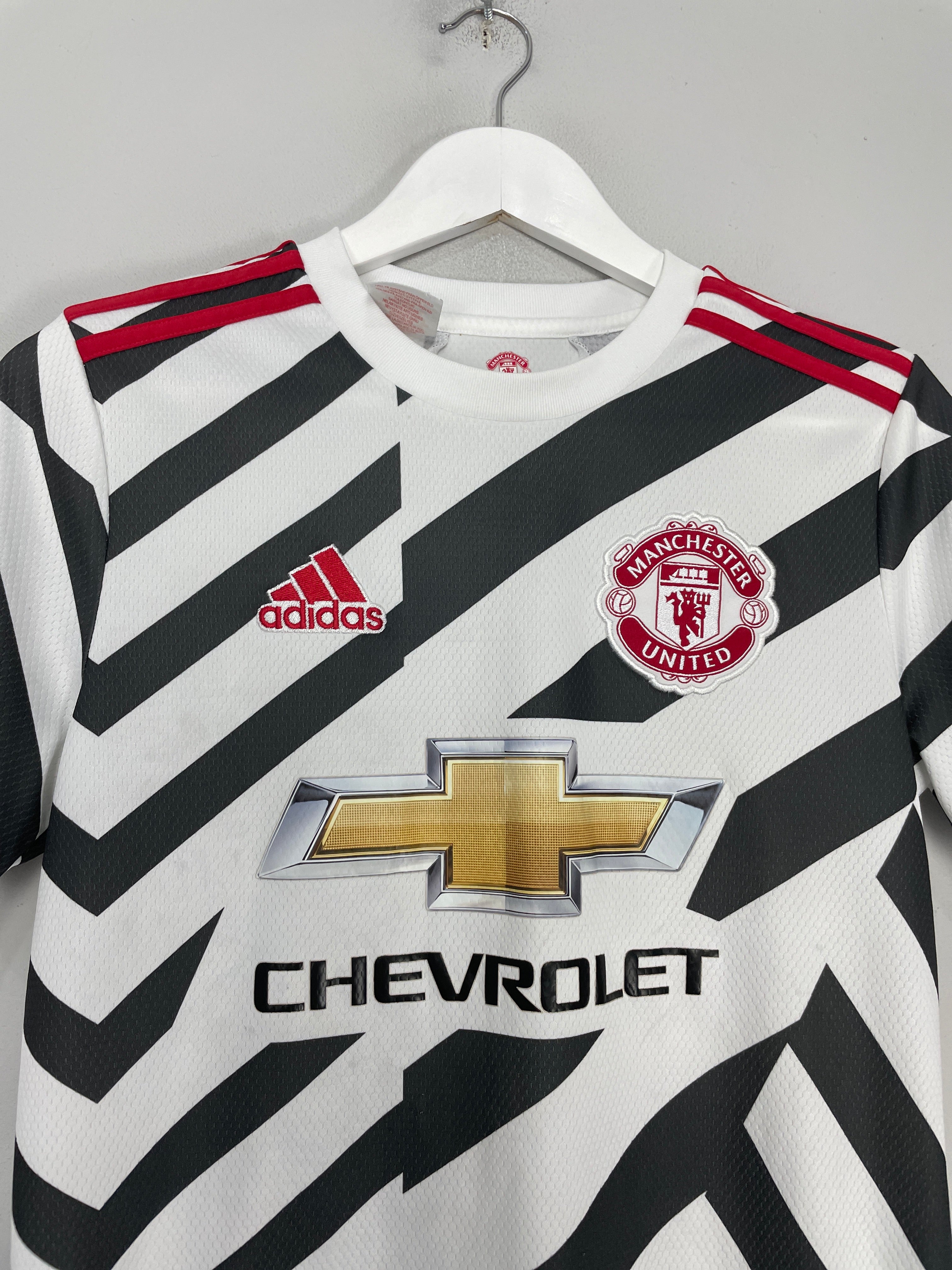 Shop 2020/21 MANCHESTER UNITED THIRD SHIRT (L.KIDS) ADIDAS, classic football shirts, vintage football shirts & retro soccer jerseys at Cult Kits