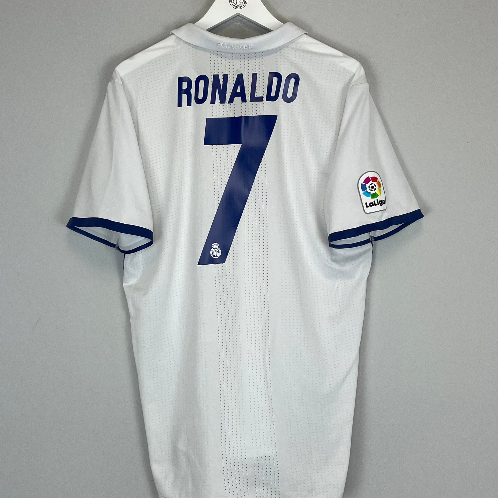 Shop 2016/17 REAL MADRID RONALDO #7 HOME SHIRT (XL) ADIDAS, classic football shirts, vintage football shirts & retro soccer jerseys at Cult Kits
