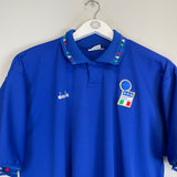 1992/93 ITALY HOME SHIRT (XL) DIADORA