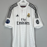 2014/15 REAL MADRID RONALDO #7 HOME SHIRT (XL) ADIDAS