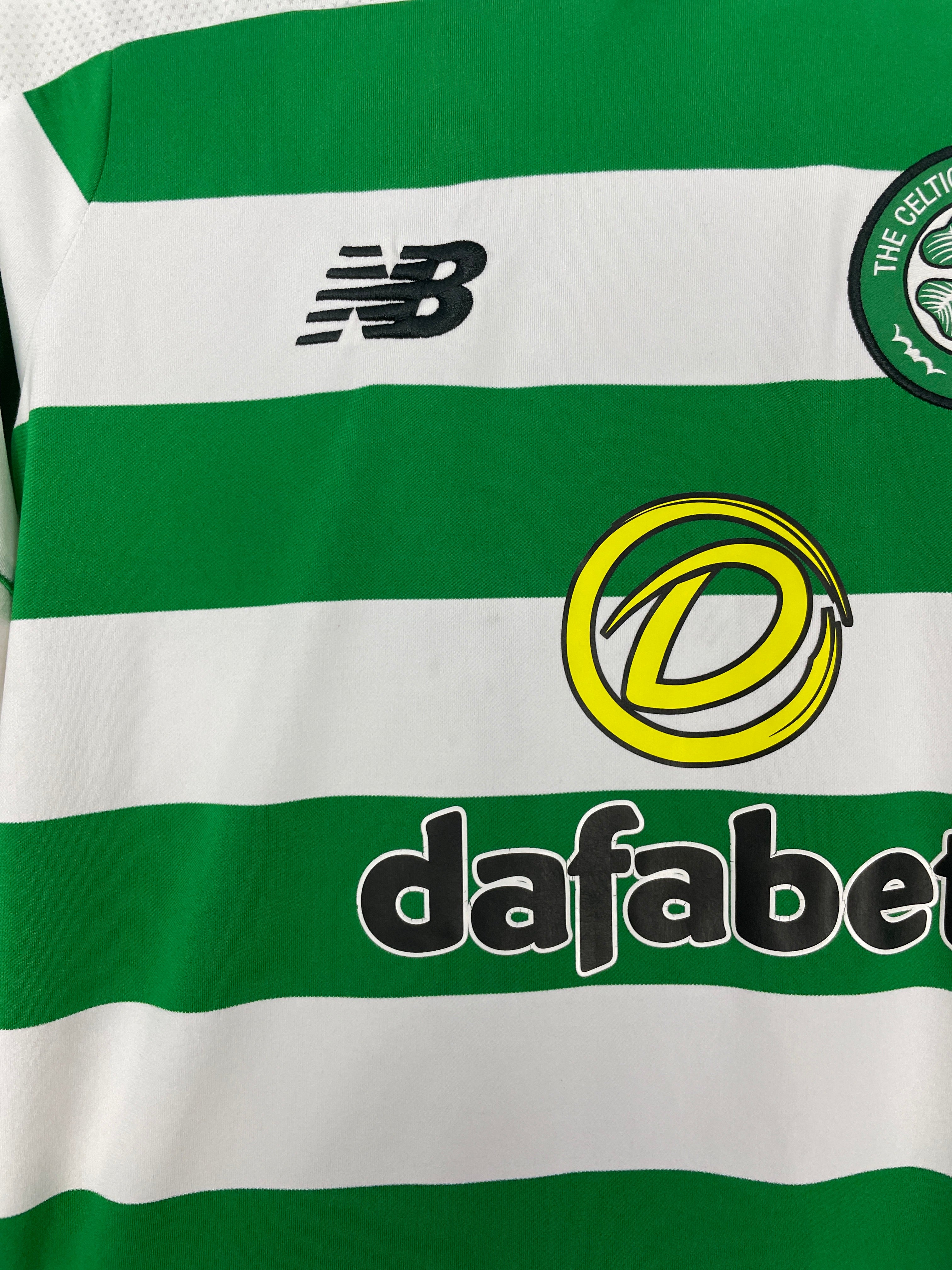 Shop 2019/20 CELTIC HOME SHIRT (S) NEW BALANCE, classic football shirts, vintage football shirts & retro soccer jerseys at Cult Kits