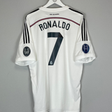 2014/15 REAL MADRID RONALDO #7 HOME SHIRT (XL) ADIDAS