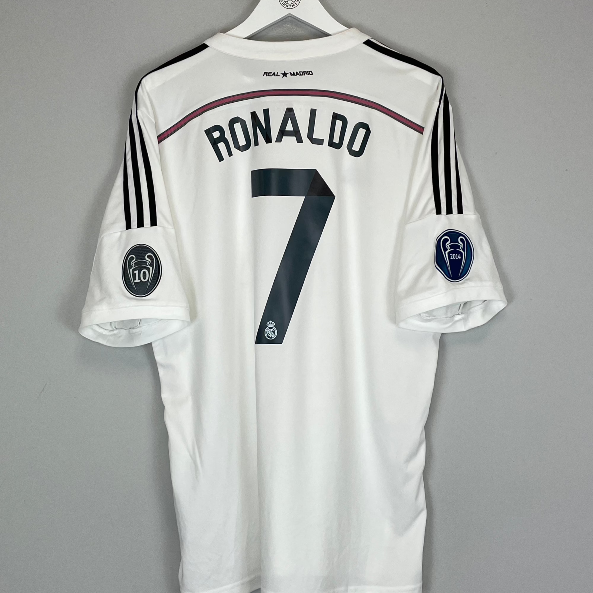 Shop 2014/15 REAL MADRID RONALDO #7 HOME SHIRT (XL) ADIDAS, classic football shirts, vintage football shirts & retro soccer jerseys at Cult Kits