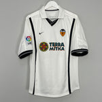 Shop 2000/01 VALENCIA AIMAR #22 HOME SHIRT (M) NIKE, classic football shirts, vintage football shirts & retro soccer jerseys at Cult Kits