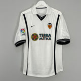 Shop 2000/01 VALENCIA AIMAR #22 HOME SHIRT (M) NIKE, classic football shirts, vintage football shirts & retro soccer jerseys at Cult Kits