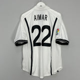 Shop 2000/01 VALENCIA AIMAR #22 HOME SHIRT (M) NIKE, classic football shirts, vintage football shirts & retro soccer jerseys at Cult Kits