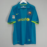 Shop 2007/09 BARCELONA RONALDINHO #10 AWAY SHIRT (XL) NIKE, classic football shirts, vintage football shirts & retro soccer jerseys at Cult Kits