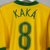 2006/08 BRAZIL KAKA #8 *BNWT* HOME SHIRT (XXXL) NIKE