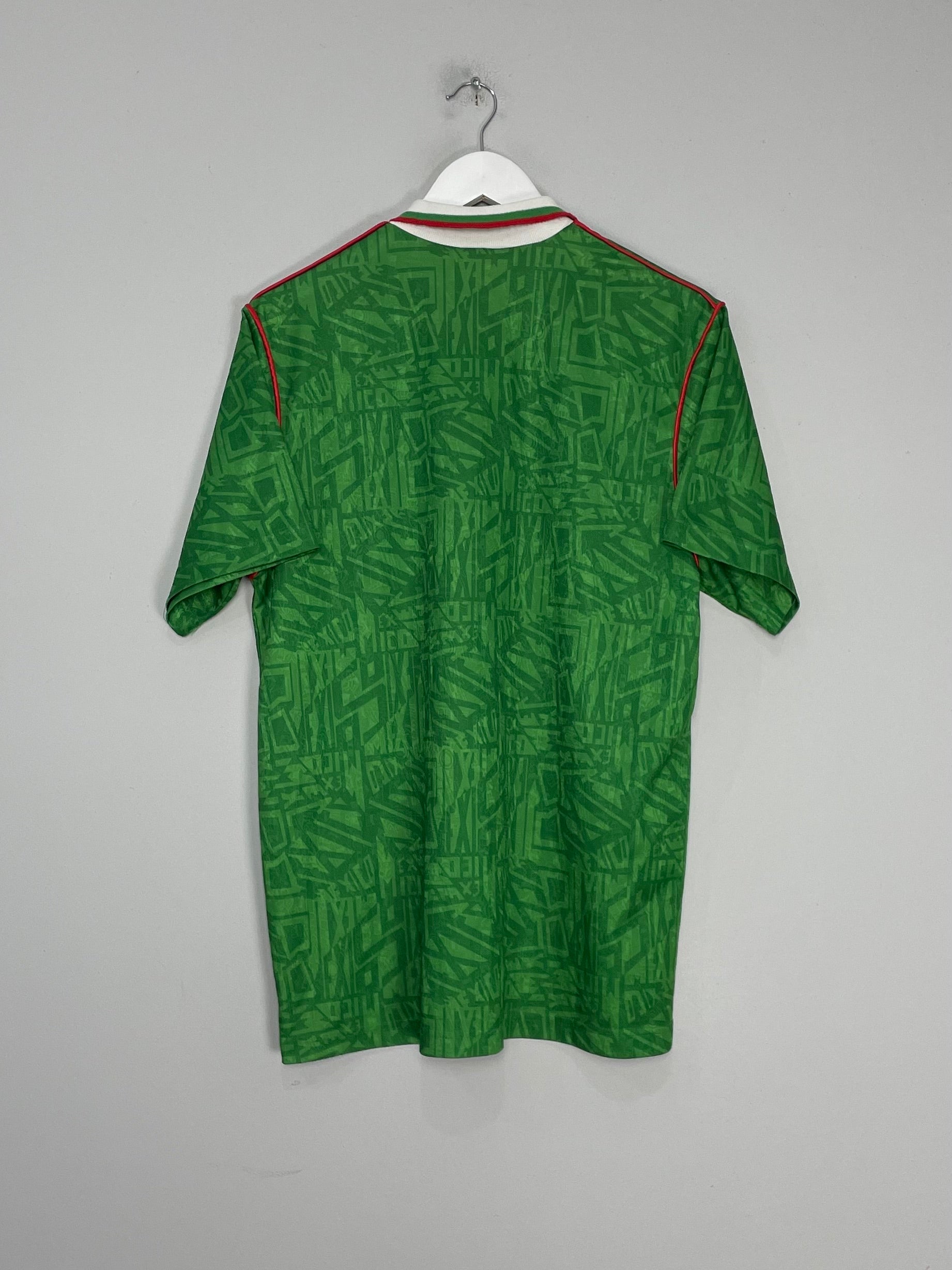 Shop 1994 MEXICO HOME SHIRT (M) UMBRO, classic football shirts, vintage football shirts & retro soccer jerseys at Cult Kits