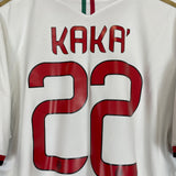 2014/15 AC MILAN KAKA #22 AWAY SHIRT (XL) ADIDAS