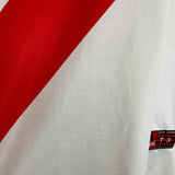 1999/00 RIVER PLATE *SIGNED* HOME SHIRT (M) ADIDAS