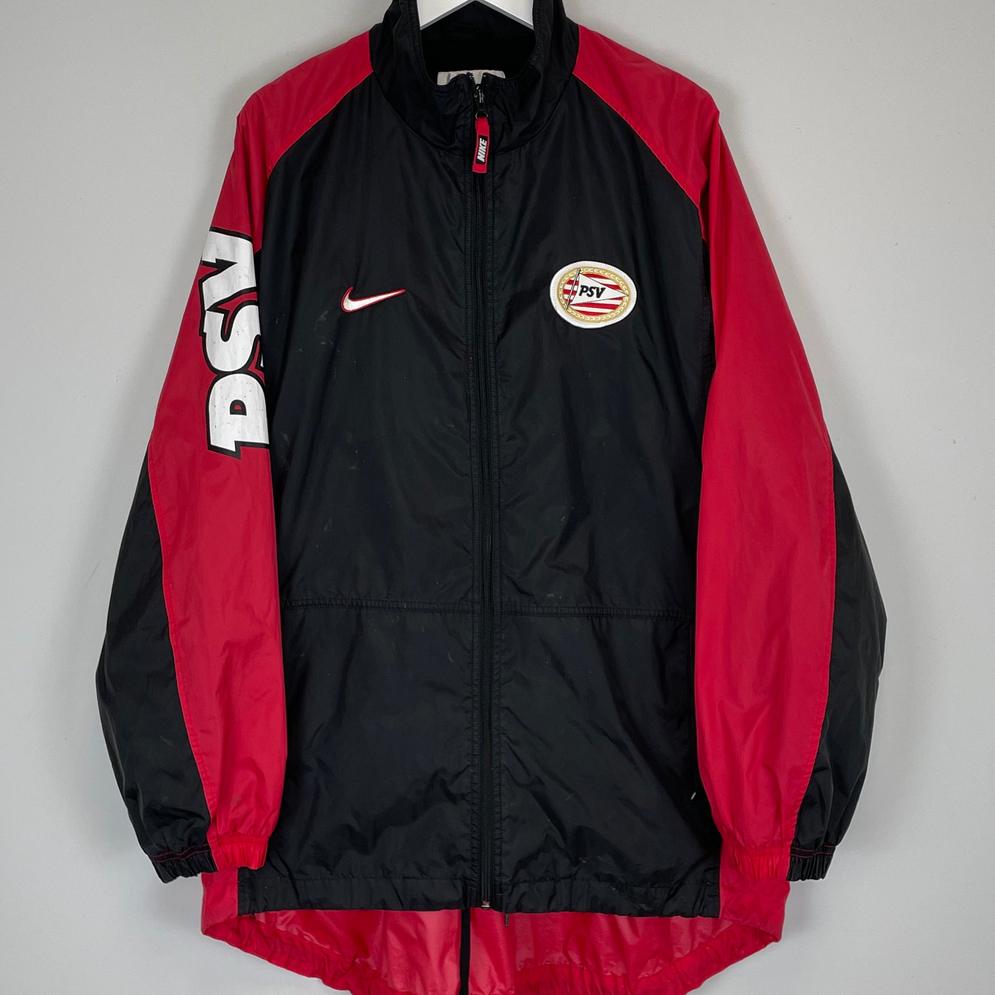 Shop 1997/98 PSV RAIN JACKET (XXL) NIKE, classic football shirts, vintage football shirts & retro soccer jerseys at Cult Kits