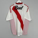 Shop 2002/04 RIVER PLATE HOME SHIRT (XL) ADIDAS, classic football shirts, vintage football shirts & retro soccer jerseys at Cult Kits