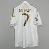 Shop 2011/12 REAL MADRID RONALDO #7 HOME SHIRT (XL) ADIDAS, classic football shirts, vintage football shirts & retro soccer jerseys at Cult Kits