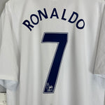 Shop 2008/09 MANCHESTER UNITED RONALDO #7 *BNWT* AWAY SHIRT (XXL) NIKE, classic football shirts, vintage football shirts & retro soccer jerseys at Cult Kits